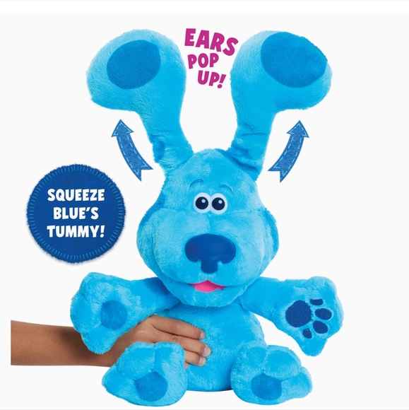 Nickelodeon Blue's Clues "Peek-a-Blue" Animated Plush Toy - Picture 2 of 7